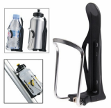  Adjustable Bicycle Bottle Cage _ silver _ 